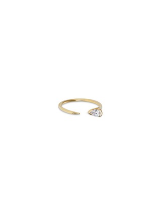 Main View - Click To Enlarge - FERNANDO JORGE - Sprout' diamond 18k gold ring
