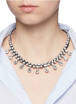 Figure View - Click To Enlarge - VENESSA ARIZAGA - 'Eiko' rhinestone necklace