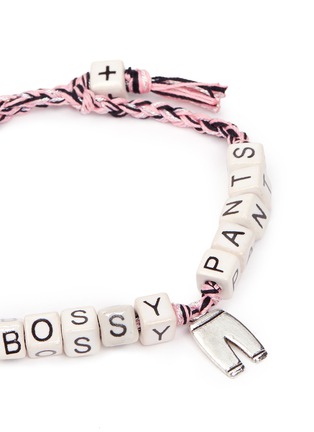 Detail View - Click To Enlarge - VENESSA ARIZAGA - 'Bossy Pants' bracelet