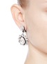 Figure View - Click To Enlarge - VENESSA ARIZAGA - 'Natural Mystic' Swarovski crystal earrings