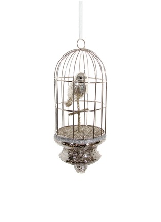 Main View - Click To Enlarge - SHISHI - Caged bird Christmas ornament