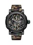Main View - Click To Enlarge - ROMAIN JEROME - Steampunk Auto camouflage PVD coated Titanic steel watch