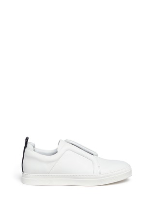Main View - Click To Enlarge - PIERRE HARDY - 'Slider' leather slip-on sneakers