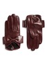 Main View - Click To Enlarge - MAISON FABRE - 'Audrey' bow lambskin leather short gloves