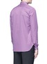 Back View - Click To Enlarge - ISAIA - 'Parma' check plaid cotton shirt