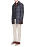 Figure View - Click To Enlarge - ISAIA - Logo embroidered polo shirt