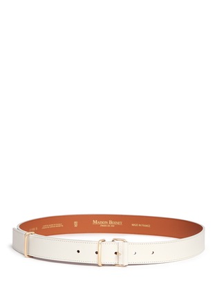 Main View - Click To Enlarge - MAISON BOINET - Cowhide leather belt