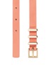 Detail View - Click To Enlarge - MAISON BOINET - Triple loop cowhide leather belt