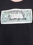 Detail View - Click To Enlarge - HACULLA - 'Never For Money' doodle bill print T-shirt
