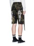 Back View - Click To Enlarge - HACULLA - 'Saber' patch camouflage print shorts