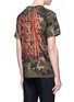 Back View - Click To Enlarge - HACULLA - 'You See Nothing' eye embroidered camouflage print T-shirt