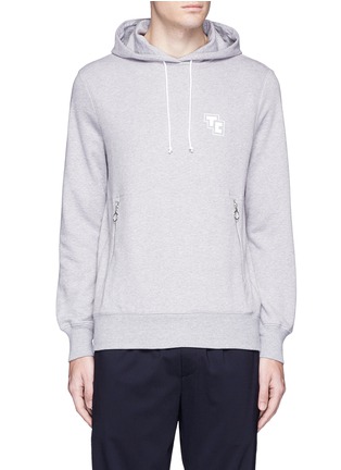 Main View - Click To Enlarge - TIM COPPENS - 'ACID' print cotton hoodie