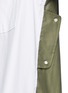Detail View - Click To Enlarge - TIM COPPENS - Colourblock back shirt