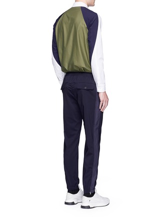Figure View - Click To Enlarge - TIM COPPENS - Colourblock back shirt