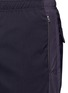 Detail View - Click To Enlarge - TIM COPPENS - Tuxedo stripe wool jogging pants