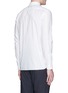 Back View - Click To Enlarge - COVERT - Cotton poplin shirt