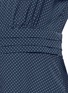 Detail View - Click To Enlarge - TOPSHOP - Polka dot pleat waist crepe tea dress
