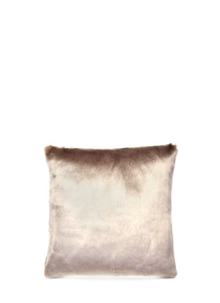 Main View - Click To Enlarge - ETRO - Velair Moreau large faux fur cushion