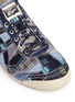 Detail View - Click To Enlarge - ONITSUKA TIGER - 'Mexico 66' denim patchwork sneakers