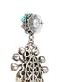 Detail View - Click To Enlarge - MIRIAM HASKELL - Glass pearl Swarovski crystal drop earrings