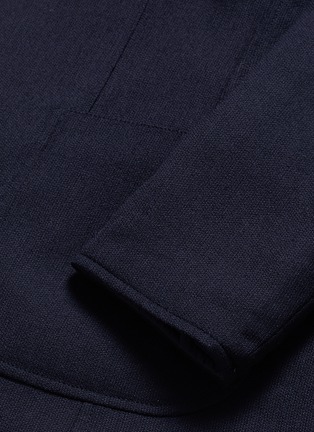  - LARDINI - Reversible wool knit blazer