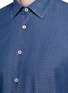Detail View - Click To Enlarge - LARDINI - Interlocking print denim shirt