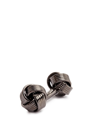 Detail View - Click To Enlarge - BABETTE WASSERMAN - Knot cufflinks