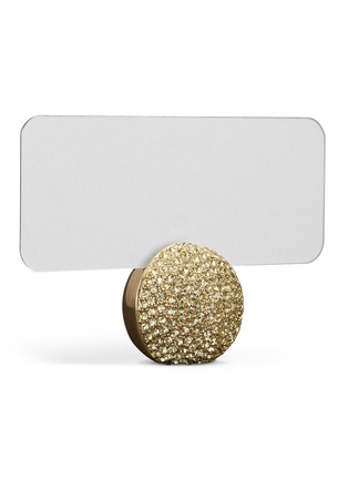Detail View - Click To Enlarge - L'OBJET - Pavé Crystal Sphere Place Card Holder Set