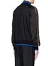 Back View - Click To Enlarge - LANVIN - Contrast tipping teddy jacket