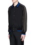 Front View - Click To Enlarge - LANVIN - Contrast tipping teddy jacket