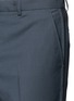 Detail View - Click To Enlarge - LANVIN - Raw edge side trim wool pants