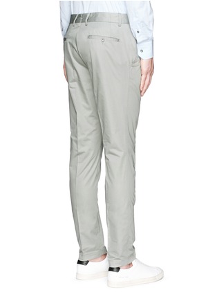 Back View - Click To Enlarge - LANVIN - Cotton gabardine chinos