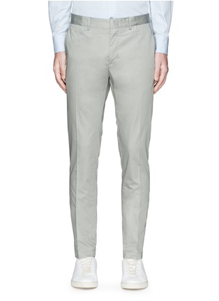 Main View - Click To Enlarge - LANVIN - Cotton gabardine chinos