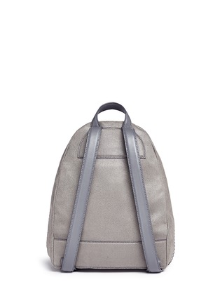 Back View - Click To Enlarge - STELLA MCCARTNEY - 'Falabella' small shaggy deer backpack