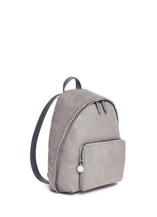 Front View - Click To Enlarge - STELLA MCCARTNEY - 'Falabella' small shaggy deer backpack