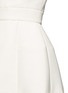Detail View - Click To Enlarge - ALEXANDER MCQUEEN - Inverted pleat wool-silk scuba top