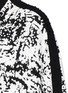 Detail View - Click To Enlarge - ALEXANDER MCQUEEN - Camouflage intarsia knit cape jacket