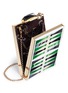 Detail View - Click To Enlarge - KOTUR - 'Backgammon' pearlescent Perspex Bacall clutch