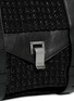 Detail View - Click To Enlarge - PROENZA SCHOULER - 'PS1 Lorma' medium tweed satchel