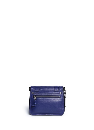 Back View - Click To Enlarge - PROENZA SCHOULER - 'PS1 Fringe Pouch' leather satchel