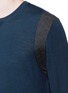 Detail View - Click To Enlarge - PS PAUL SMITH - Contrast armseye Merino wool sweater