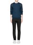 Figure View - Click To Enlarge - PS PAUL SMITH - Contrast armseye Merino wool sweater