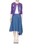 Figure View - Click To Enlarge - STELLA JEAN - 'Ramarro' embellished cotton cardigan
