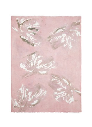 Main View - Click To Enlarge - FRANCO FERRARI - 'Rieti' floral print modal-linen scarf