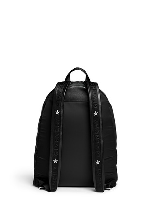 Back View - Click To Enlarge - GIVENCHY - Minotaur print nylon backpack
