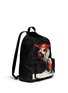 Figure View - Click To Enlarge - GIVENCHY - Minotaur print nylon backpack