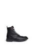 Main View - Click To Enlarge - GIVENCHY - Full brogue leather Derby boots