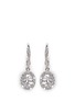Main View - Click To Enlarge - CZ BY KENNETH JAY LANE - Paved oval earrings