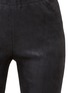 Detail View - Click To Enlarge - ANN DEMEULEMEESTER - Matte leather leggings