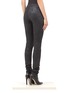 Back View - Click To Enlarge - ANN DEMEULEMEESTER - Matte leather leggings